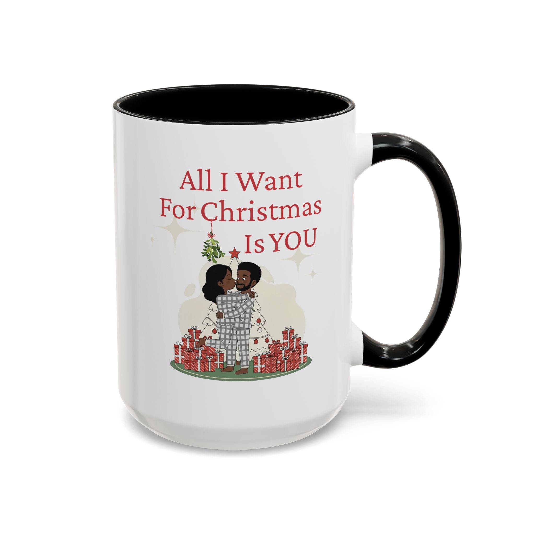 Family Holiday Accent Coffee Mug — Christmas Sayings Collection for Home & Family