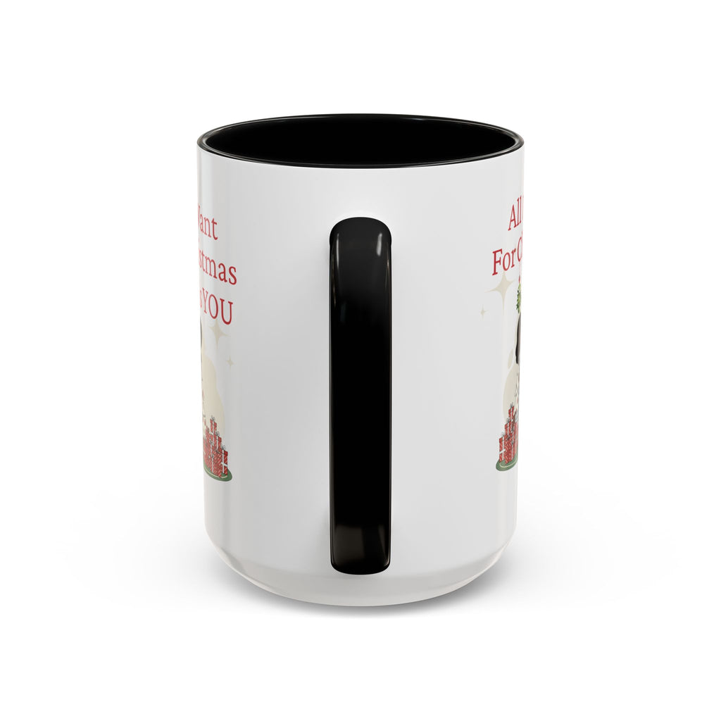 Family Holiday Accent Coffee Mug — Christmas Sayings Collection for Home & Family