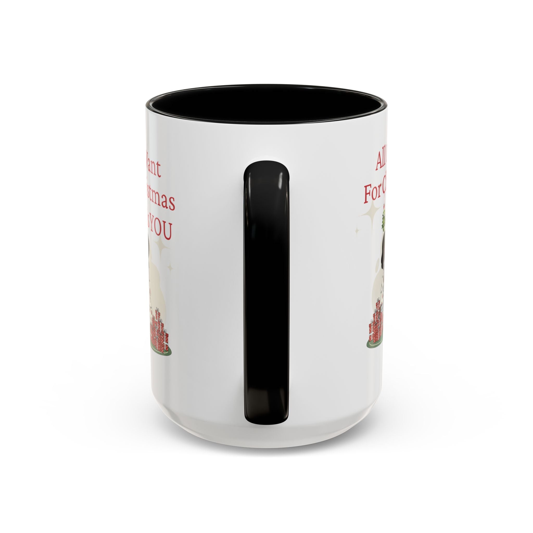 Family Holiday Accent Coffee Mug — Christmas Sayings Collection for Home & Family
