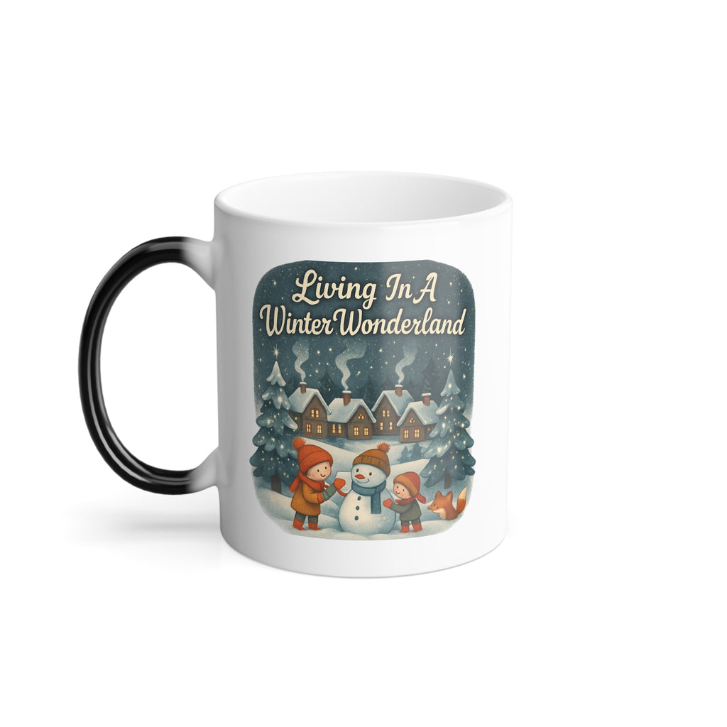 Snow Days! Winter Wonderland Mug — Festive Holiday Snow Scene Mug for Cozy Sips