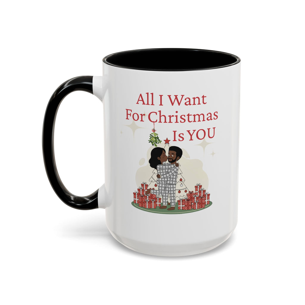 Family Holiday Accent Coffee Mug — Christmas Sayings Collection for Home & Family