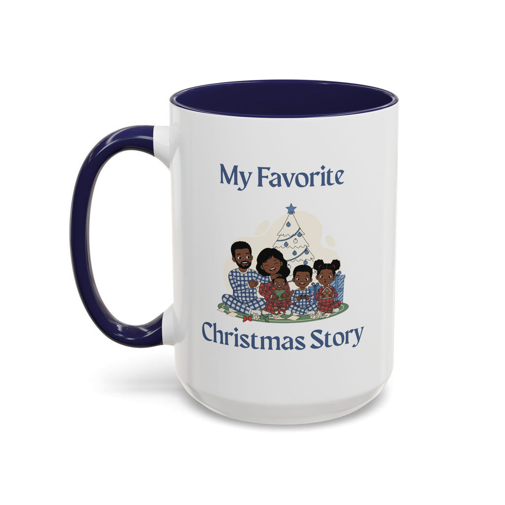 Family Holiday Accent Coffee Mug — Christmas Sayings Collection for Home & Family