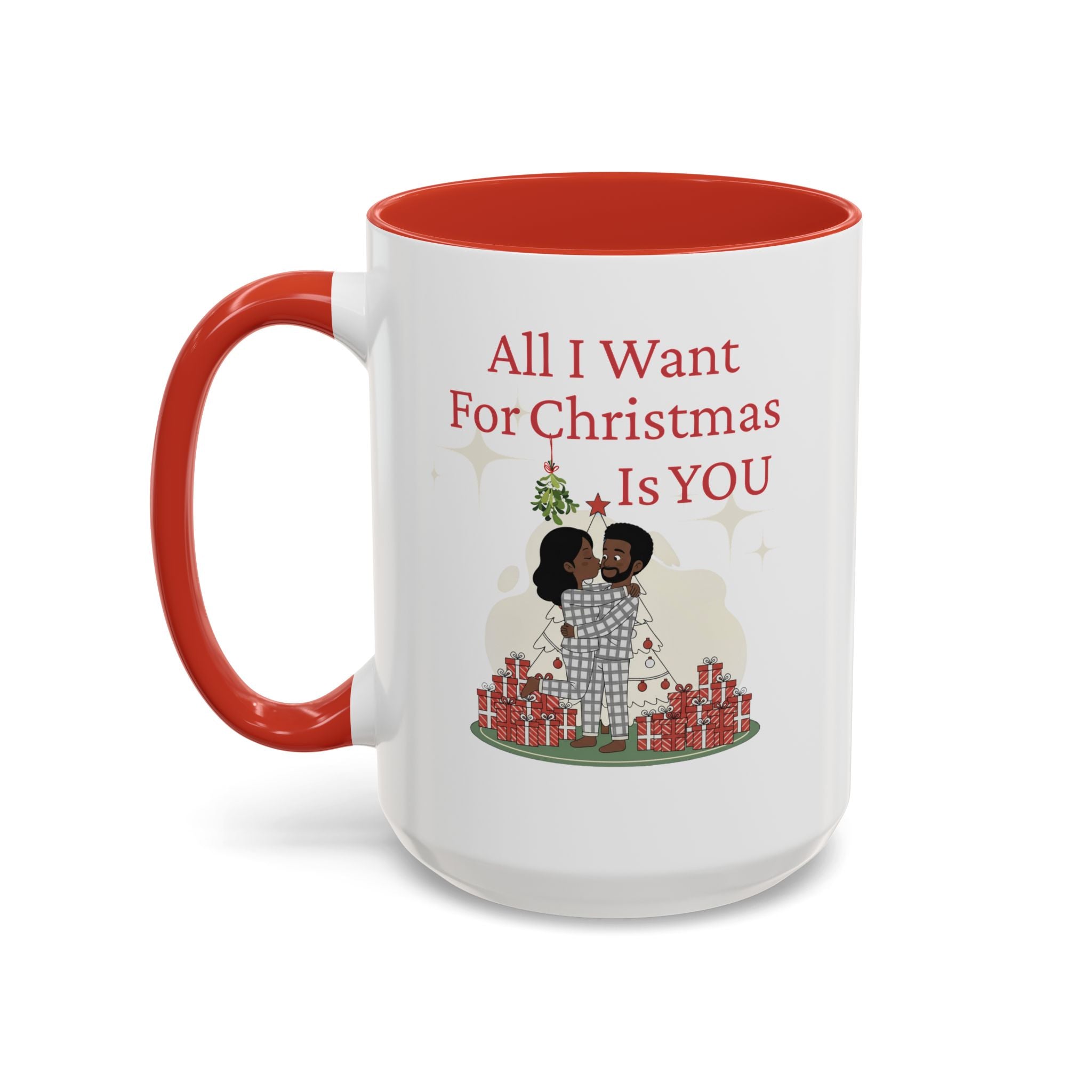 Family Holiday Accent Coffee Mug — Christmas Sayings Collection for Home & Family