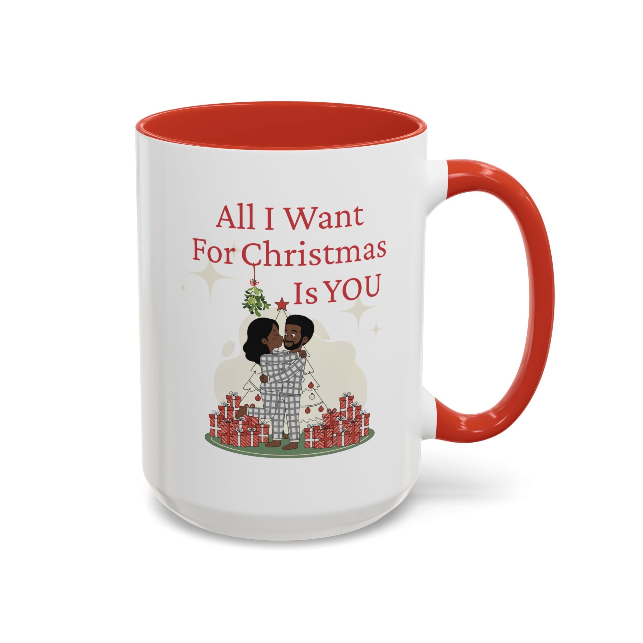 Family Holiday Accent Coffee Mug — Christmas Sayings Collection for Home & Family