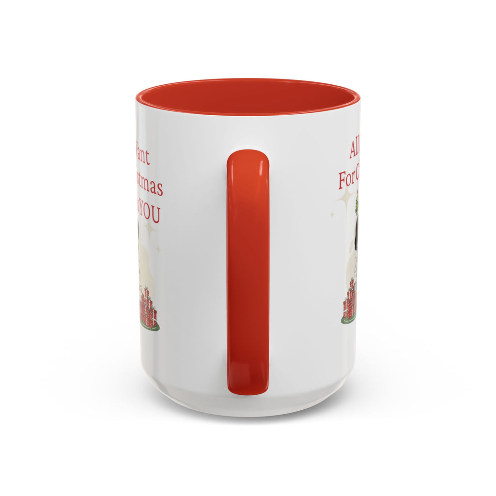 Family Holiday Accent Coffee Mug — Christmas Sayings Collection for Home & Family