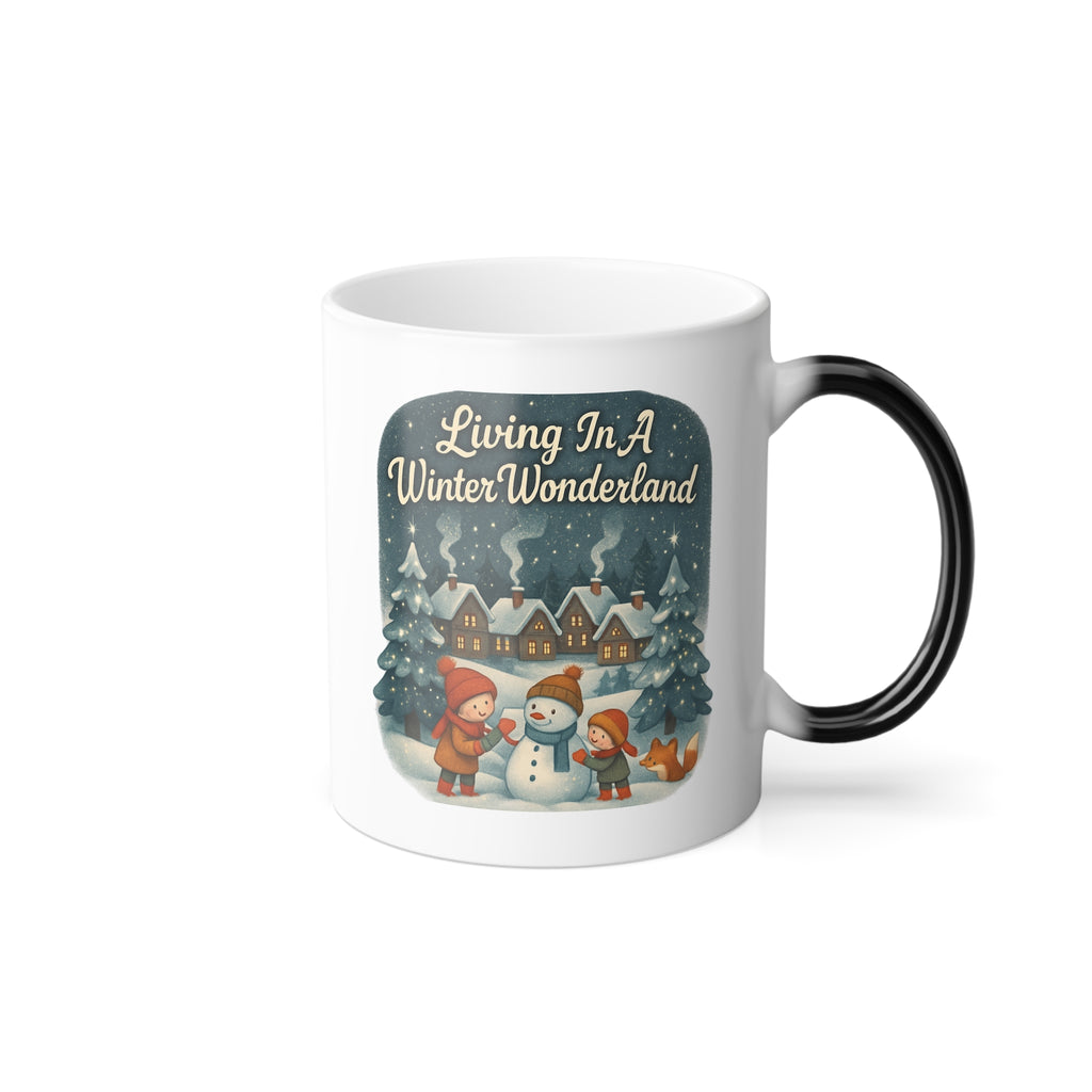 Snow Days! Winter Wonderland Mug — Festive Holiday Snow Scene Mug for Cozy Sips