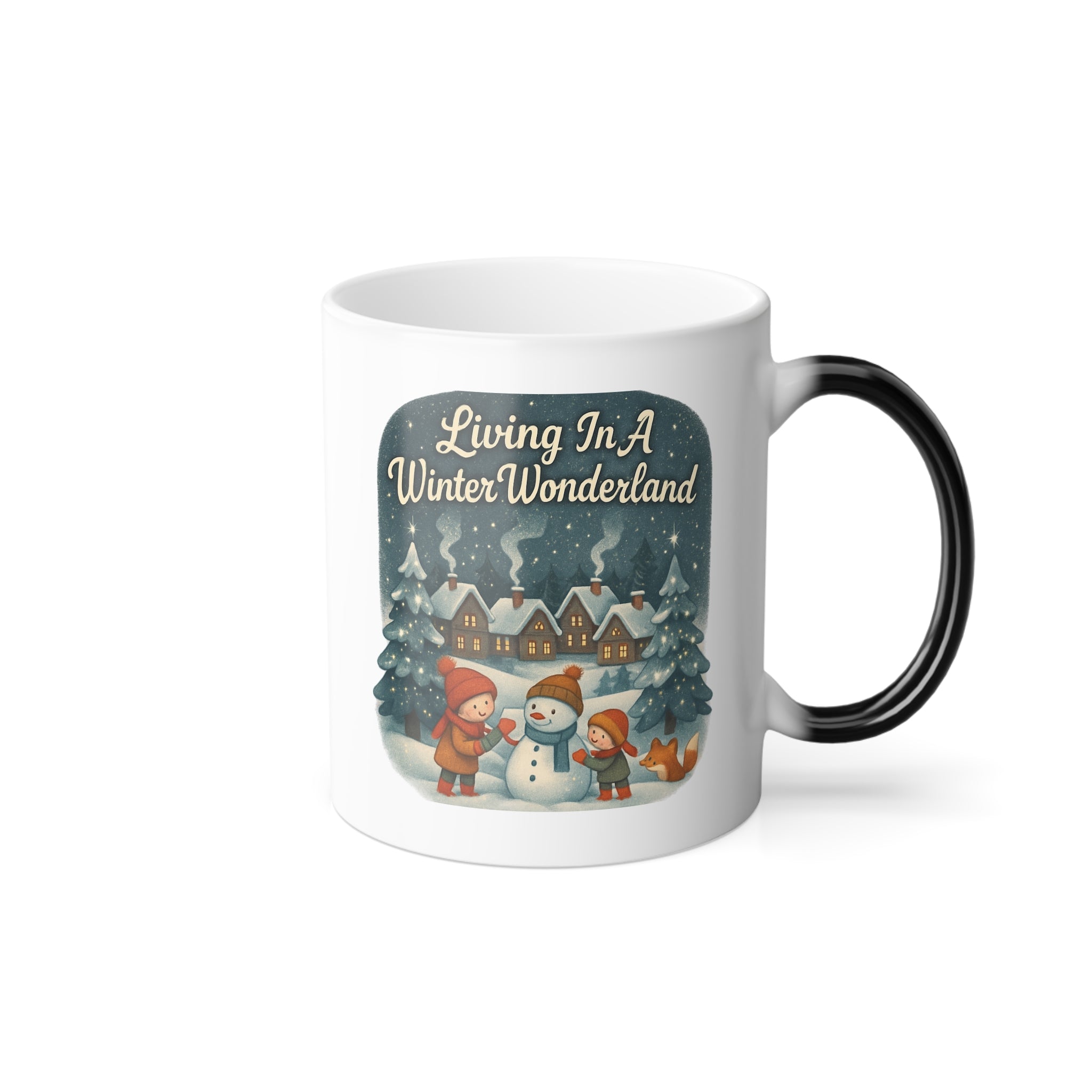 Snow Days! Winter Wonderland Mug — Festive Holiday Snow Scene Mug for Cozy Sips
