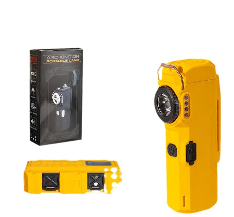 Outdoorsman Arc Lighter -  Windproof with Adjustable Flashlight