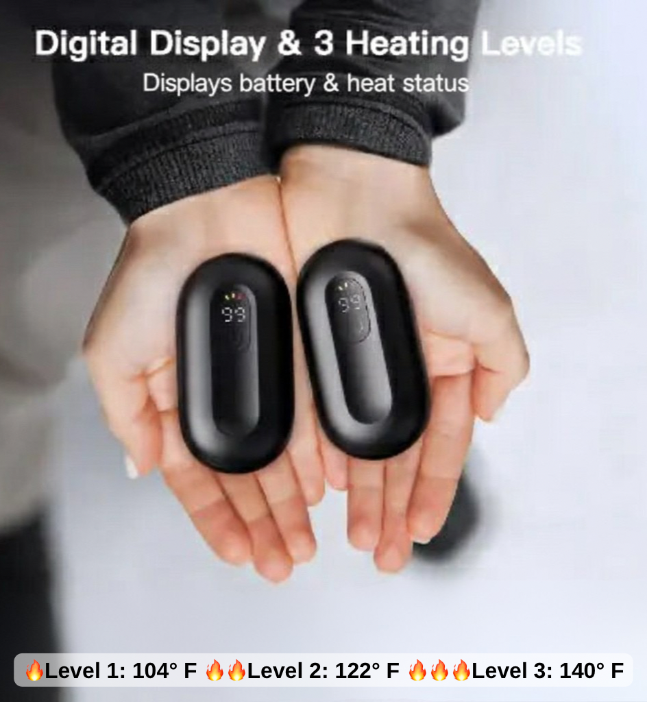 Magnetic Hand Warmers (2 pcs)